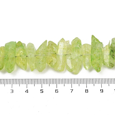 Natural Crackle Quartz Beads Strands G-R012-B06-08-1