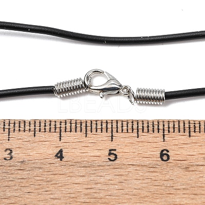 Rubber Necklace Cord Making NFS045-3-1