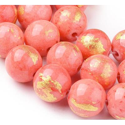 Natural Mashan Jade Beads Strands G-F670-A04-8mm-1