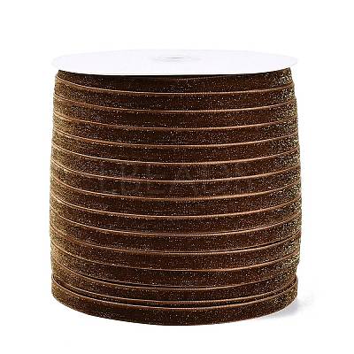 Glitter Sparkle Single Face Velvet Ribbon SRIB-Q023-01B-09-1