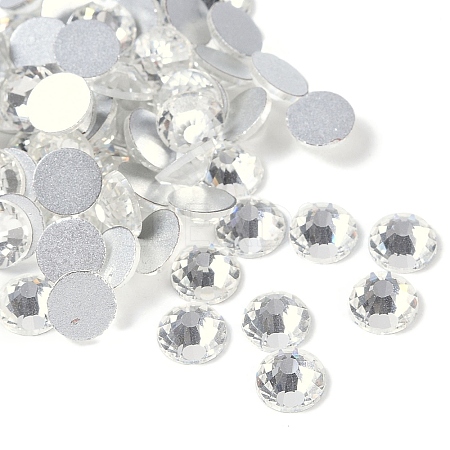 Glass Flat Back Rhinestone for Clothing X-RGLA-C002-SS30-001-1