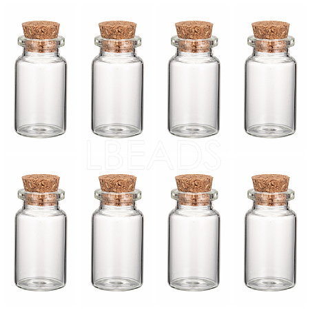 Glass Jar Glass Bottles X2-AJEW-H004-7-1-1