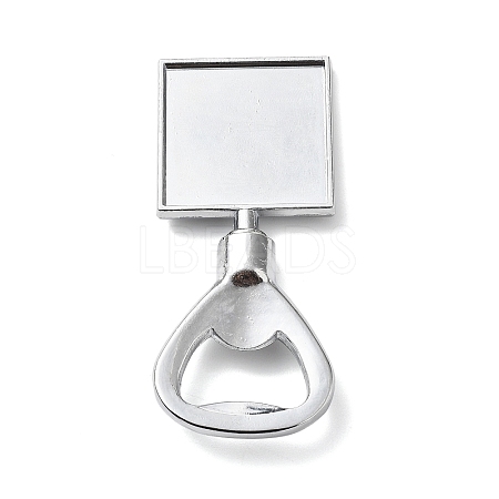 Zinc Alloy Bottle Opener Cabochon Component LS-PALLOY-D312-01P-04-1