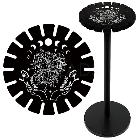 Wooden Wheel DJEW-WH0047-014-1