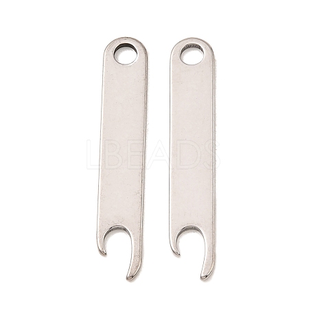 201 Stainless Steel Big Pendants SA-CBAE507-01E-P-1