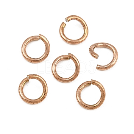 304 Stainless Steel Open Jump Rings STAS-M235-02I-RG-1