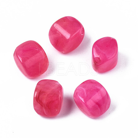 Acrylic Beads OACR-N131-004F-1