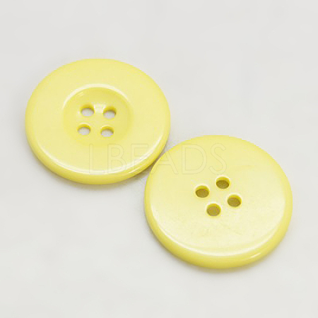 Resin Buttons RESI-D033-20mm-07-1