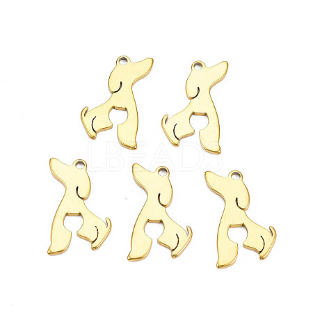 Ion Plating(IP) 201 Stainless Steel Pendants LS-STAS-T063-178G-1
