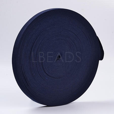 Colored Flat Elastic Rubber Band EC-WH0002-26-1