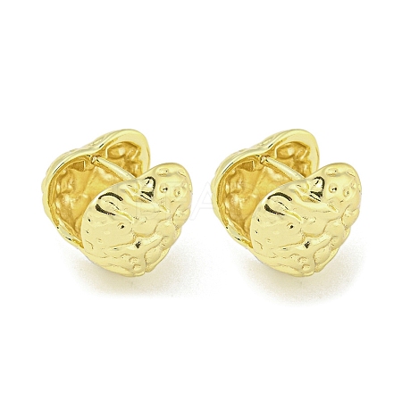 Brass Hoop Earrings LS-EJEW-Q799-03C-G-1