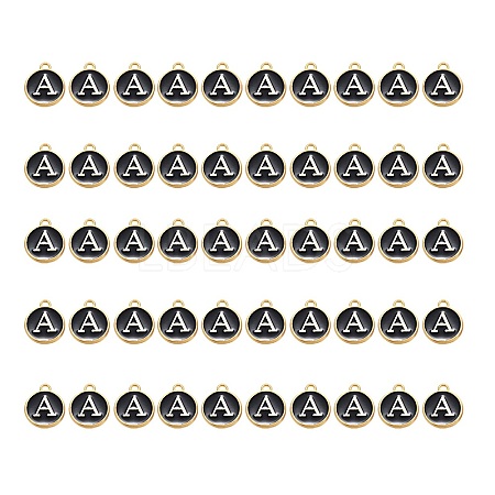 Golden Plated Alloy Charms ENAM-SZ0001-25B-A-1