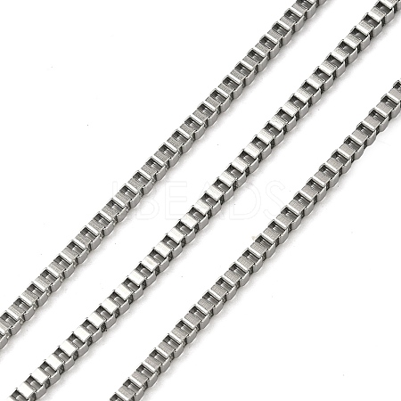 Tarnish Resistant 304 Stainless Steel Venetian Chains CHS-K001-34C-1