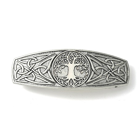 Alloy Hair Barrettes OHAR-C010-05E-AS-1