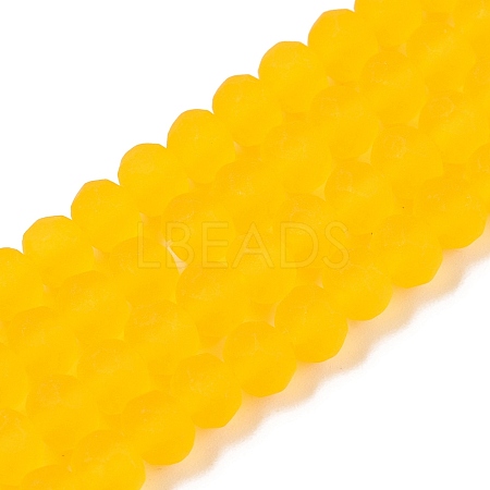 Transparent Glass Beads Strands X-EGLA-A044-T6mm-MD05-1