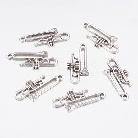 Alloy Pendants UNKW-EA10916Y-AS-1