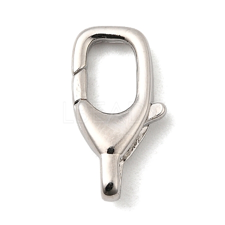 Brass Lobster Claw Clasps KK-I364-03P-1