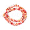 Natural Dyed Persian Jade Gemstone Bead Strands G-R271-6mm-XP11-2