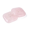 Natural Rose Quartz Pendants G-Q602-02J-1