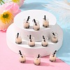 Glass Bottle Pendants X-CRES-S359-01B-4