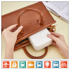 Square PVC with lint Jewelry Storage Zipper Box CON-WH0099-03B-6