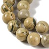 Natural Verdite Stone Beads Strands G-P530-B07-04-4
