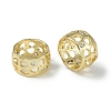 Rack Plating Brass Beads KK-A220-25F-G-1