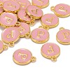 Golden Plated Alloy Enamel Charms LS-ENAM-S118-07P-4