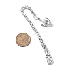 Angel Alloy Hook Bookmarks AJEW-JK00315-01-3