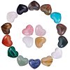 18 Kinds Natural/Synthetic Gemstone Cabochons G-PH0029-03-1