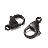 Ion Plating(IP) 304 Stainless Steel Lobster Claw Clasps STAS-AB09-B-2