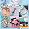 8Pcs 4 Colors Polymer Clay Rhinestone Beads RGLA-UN0001-01-5