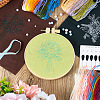 DIY Bouquet Pattern 3D Embroidery Starter Kits DIY-TA0006-26-6