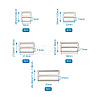 Alloy Buckles PALLOY-TA0002-11P-8