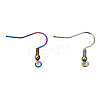 Ion Plating(IP) 304 Stainless Steel French Earring Hooks STAS-S119-015-2