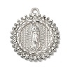 304 Stainless Steel & Rhinestone Pendants STAS-G371-09G-01P-1
