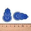 Spray Painted 430 Stainless Steel Pendants STAS-N121-01D-3