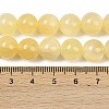 Natural Golden Silk Jade Beads Strands G-Z112-A01-12mm-5