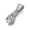 304 Stainless Steel Pendants STAS-D225-02P-2