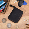 Rectangle Leather Credit Card Wallets for Women Men AJEW-WH20001-31C-4