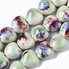 Handmade Porcelain Beads PORC-S498-15A-01-4