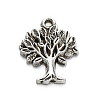 Tree of Life Tibetan Style Alloy Pendants X-TIBEP-ZN-10909-AS-RS-1