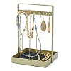 Iron Jewelry Display Stands with Trays ODIS-M005-01A-1