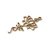 201 Stainless Steel Pendants X-STAS-K298-02G-1-2