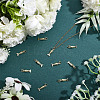 10Pcs Brass Pendants KK-BBC0025-86-4