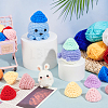 24Pcs 8 Colors Handmade Wool Woven Hat Decoration AJEW-FG0003-34B-4