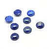 Natural Lapis Lazuli Gemstone Cabochons G-T020-6mm-13-1