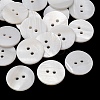 Natural Freshwater Shell Buttons SH-CBA22EC-01-1