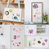 8 Sheets 8 Styles PVC Waterproof Wall Stickers DIY-WH0345-149-6