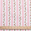 1M Flower Pattern Cotton Fabric DIY-PH0036-57-6